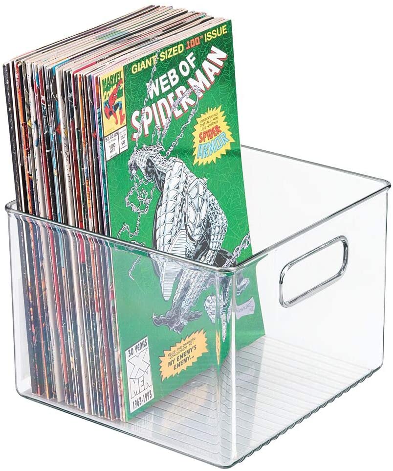 caja para proteger y almacenar cómics